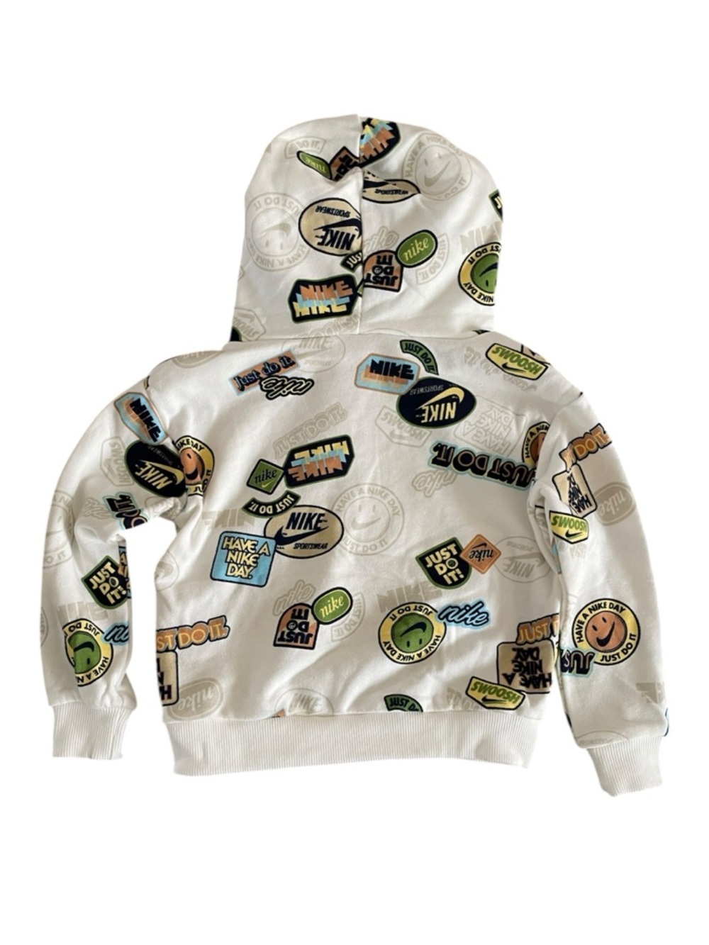 Nike Sportswear 
Toddler 3T Printed pullover Hoodie SWOOSH JUST DO IT - Picture 5 of 16